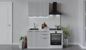 Кухонный гарнитур «Кимберли» длиной 100 см Белый, Сноу в Муравленко - muravlenko.mebel-tymen.ru | фото