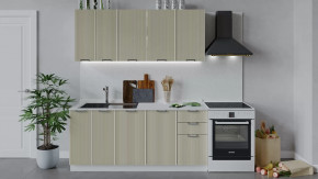 Кухонный гарнитур «Кимберли» длиной 180 см Белый, Крем в Муравленко - muravlenko.mebel-tymen.ru | фото