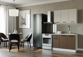 Кухонный гарнитур Латте-1200 столешница 38 мм в Муравленко - muravlenko.mebel-tymen.ru | фото