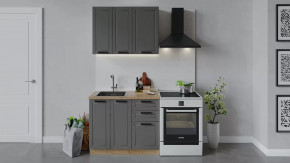 Кухонный гарнитур «Лорас» длиной 100 см Дуб крафт золотой/Холст вулкан в Муравленко - muravlenko.mebel-tymen.ru | фото