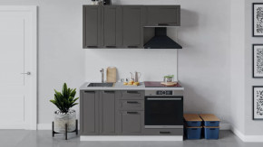 Кухонный гарнитур «Лорас» длиной 160 см со шкафом НБ в Муравленко - muravlenko.mebel-tymen.ru | фото