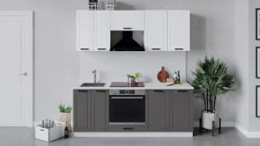 Кухонный гарнитур «Лорас» длиной 200 см со шкафом НБ в Муравленко - muravlenko.mebel-tymen.ru | фото