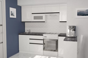 Кухонный гарнитур Лотос ультра 2000 мм в Муравленко - muravlenko.mebel-tymen.ru | фото