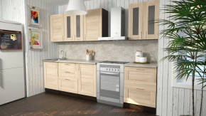 Кухонный гарнитур Ника компакт 2200 мм в Муравленко - muravlenko.mebel-tymen.ru | фото