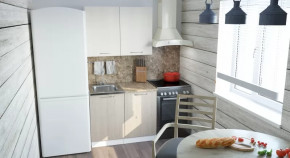 Кухонный гарнитур Ольга мини 1 1000 мм в Муравленко - muravlenko.mebel-tymen.ru | фото