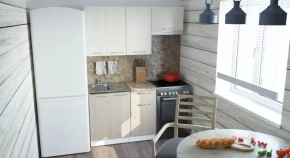 Кухонный гарнитур Ольга нормал 2 1500 мм в Муравленко - muravlenko.mebel-tymen.ru | фото