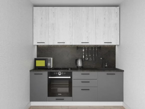 Кухонный гарнитур Санторини-2200 МДФ столешница 26 мм в Муравленко - muravlenko.mebel-tymen.ru | фото