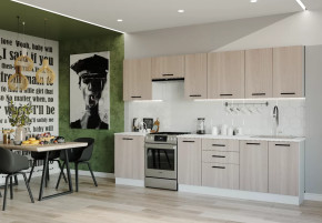 Кухонный гарнитур Шимо-3000 МДФ столешница 38 мм в Муравленко - muravlenko.mebel-tymen.ru | фото