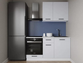 Кухонный гарнитур Смоки-1600 МДФ столешница 38 мм в Муравленко - muravlenko.mebel-tymen.ru | фото