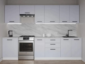 Кухонный гарнитур Смоки-3000 МДФ столешница 26 мм в Муравленко - muravlenko.mebel-tymen.ru | фото