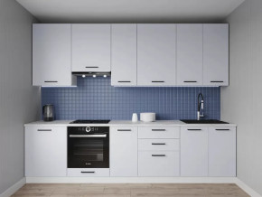 Кухонный гарнитур Смоки-3000 (верх 950мм) МДФ столешница 26 мм в Муравленко - muravlenko.mebel-tymen.ru | фото