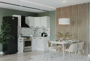 Кухонный гарнитур угловой Бланка 2000х1200 столешница 38 мм в Муравленко - muravlenko.mebel-tymen.ru | фото