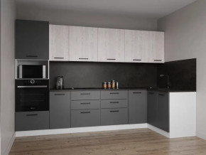 Кухонный гарнитур угловой Санторини-3200х1400 МДФ столешница 26 мм в Муравленко - muravlenko.mebel-tymen.ru | фото