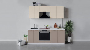 Кухонный гарнитур «Весна» длиной 200 см со шкафом НБ в Муравленко - muravlenko.mebel-tymen.ru | фото