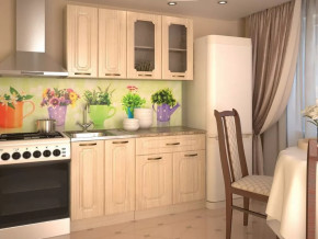 Кухонный прямой гарнитур 4, 1400 мм, Грецкий орех в Муравленко - muravlenko.mebel-tymen.ru | фото