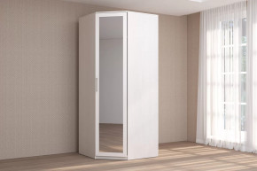 КЭТ-4 Шкаф угловой (1 дв.зерк.) (ш919*г919*в2200мм), МДФ бодега белая Диал в Муравленко - muravlenko.mebel-tymen.ru | фото