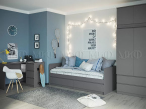 Модульная детская Челси Графит в Муравленко - muravlenko.mebel-tymen.ru | фото