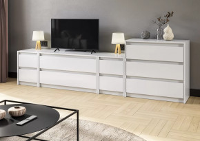 Модульная гостиная Айден Белое дерево в Муравленко - muravlenko.mebel-tymen.ru | фото