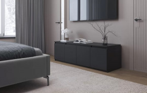 Модульная гостиная Берген Диамант серый в Муравленко - muravlenko.mebel-tymen.ru | фото