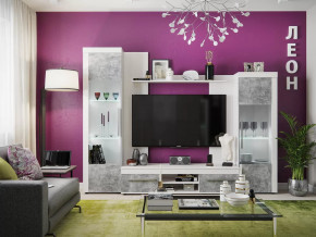 Модульная гостиная Леон в Муравленко - muravlenko.mebel-tymen.ru | фото