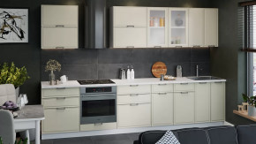 Модульная кухня «Белладжио» Белый, Софт панакота в Муравленко - muravlenko.mebel-tymen.ru | фото