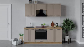 Модульная кухня «Лорас» Дуб крафт золотой/Холст латте в Муравленко - muravlenko.mebel-tymen.ru | фото