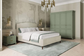 Модульная спальня Лорето Лак Зелёный самшит в Муравленко - muravlenko.mebel-tymen.ru | фото
