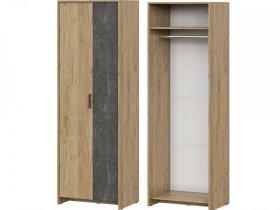 Шкаф двухстворчатый МСП-1 в Муравленко - muravlenko.mebel-tymen.ru | фото