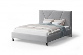Мягкая кровать Мила, 1400*2000 мм, серый в Муравленко - muravlenko.mebel-tymen.ru | фото