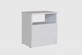 МЭНКС МСТ-20 Тумба прикроватная (ш404*г330*в449мм), Белый в Муравленко - muravlenko.mebel-tymen.ru | фото