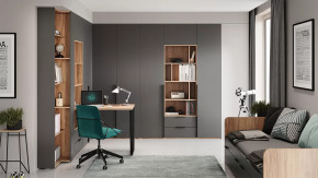 Набор детской мебели «Порто» №8 Яблоня Беллуно, Графит софт в Муравленко - muravlenko.mebel-tymen.ru | фото