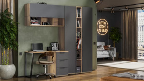 Набор детской мебели «Порто» №9 Яблоня Беллуно, Графит софт в Муравленко - muravlenko.mebel-tymen.ru | фото