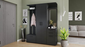 Набор мебели для прихожей «Витра» Тип 2 Антрацит в Муравленко - muravlenko.mebel-tymen.ru | фото