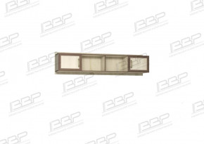 Надстройка с дверцами МС Верона для молодежи ЛДСП в Муравленко - muravlenko.mebel-tymen.ru | фото