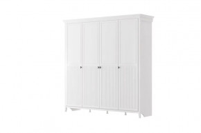 Никеа Шкаф распашной для одежды ШР-4 Белый в Муравленко - muravlenko.mebel-tymen.ru | фото