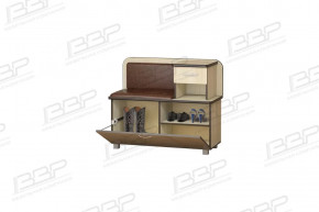 Обувница №2 МС прихожая Феликс ЛДСП (венгебелфорт) в Муравленко - muravlenko.mebel-tymen.ru | фото