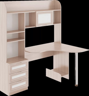 Остин подростковая М20 Стол компьютерный левый в Муравленко - muravlenko.mebel-tymen.ru | фото