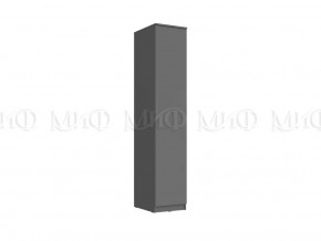 Пенал 1 створка Челси Графит в Муравленко - muravlenko.mebel-tymen.ru | фото