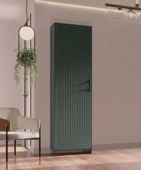 Пенал Квадро М-2, серый графит/софт пестовый в Муравленко - muravlenko.mebel-tymen.ru | фото