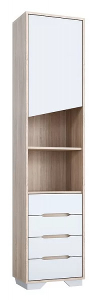 Пенал с ящиками МС Орландо ЛДСП в Муравленко - muravlenko.mebel-tymen.ru | фото