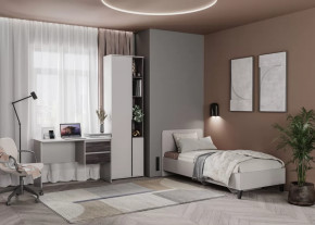 Подростковая НАОМИ, ЛДСП Кашемир/ЛДСП Кашемир в Муравленко - muravlenko.mebel-tymen.ru | фото