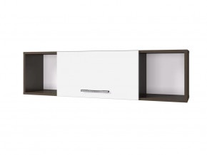 Полка 1200 Ненси Венге-Белый в Муравленко - muravlenko.mebel-tymen.ru | фото