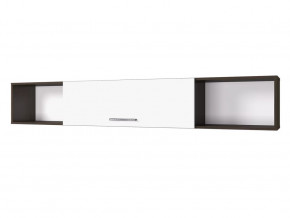 Полка 2032 Ненси венге-белый в Муравленко - muravlenko.mebel-tymen.ru | фото