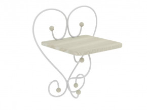 Полка настенная Милсон белая в Муравленко - muravlenko.mebel-tymen.ru | фото