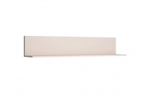 Полка навесная "Капри" Сатин/Сатин в Муравленко - muravlenko.mebel-tymen.ru | фото