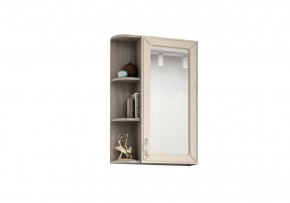 Полка навесная с зеркалом "Париж" №19 в Муравленко - muravlenko.mebel-tymen.ru | фото