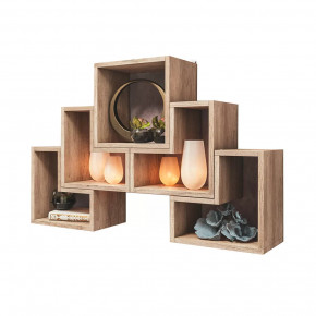 Полка Смарт-1 крафт в Муравленко - muravlenko.mebel-tymen.ru | фото