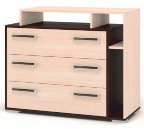 "ПРАГА" комод 3 ящика в Муравленко - muravlenko.mebel-tymen.ru | фото