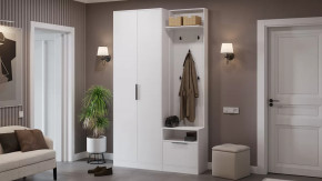 Прихожая «Агата» №2 Белый в Муравленко - muravlenko.mebel-tymen.ru | фото