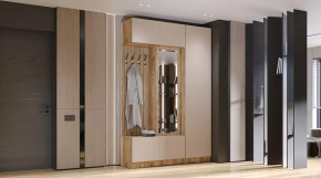 Прихожая "Бавария" Дуб вотан/кашемир в Муравленко - muravlenko.mebel-tymen.ru | фото